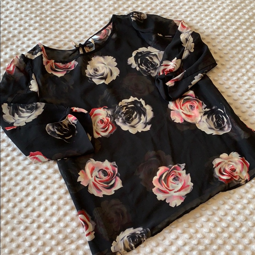 ⭐️❤️ Lauren Conrad Sheer Blouse ❤️⭐️